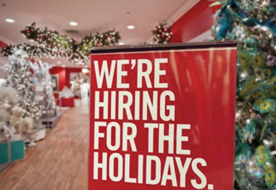 Hiring for holidays